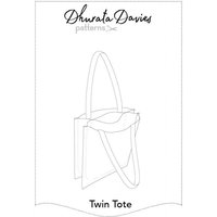 Dhurata Davies Paper Sewing Pattern Twin Tote Bag