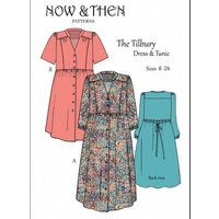 Now and Then Patterns Paper Sewing Pattern The Tilbury Dress