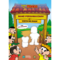 Turma da Mônica | Livro Personalizado | Visita o Chico Bento