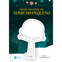 Nevou no Natal | Livro Personalizado