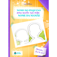 Amo muito minha Mãe | Livro Personalizado