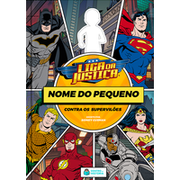 Liga da Justiça contra os Supervilões | Livro Personalizado