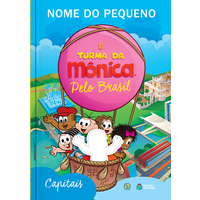 Turma da Mônica - Capitais do Brasil | Livro Personalizado