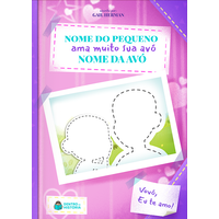 Amo muito minha Avó | Livro Personalizado