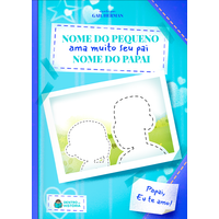 Amo muito meu Pai | Livro Personalizado