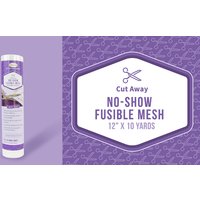No-Show Mesh Fusible Stabilizer - 1.5 oz Medium White