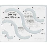 Captured Foot Rope Template - 3/16"