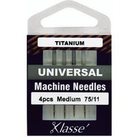 Klasse Titanium Universal 75/11, 4 Needles, Bundle Of 5