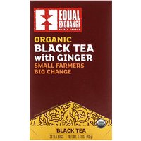 iHerb Réduction de 24 % sur le thé noir bio au gingembre Equal Exchange 20 sachets