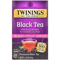 iHerb Twinings Flavored Black Tea Blackcurrant Breeze 20 Tea Bags 141 oz 40 g