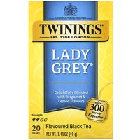 iHerb Twinings Flavored Black Tea Lady Grey 20 Tea Bags 141 oz 40 g