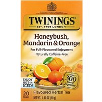 iHerb Twinings Flavored Herbal Tea Honeybush Mandarin Orange Caffeine Free 20 Tea Bags 141 oz 40 g