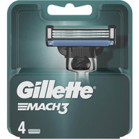 Gillette Mach 3 Razor Blade Refills - 4 Pack