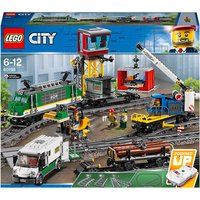 LEGO City: Cargo Train RC Battery Powered Toy Track Set (60198)