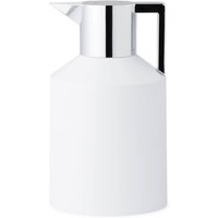 Normann Copenhagen, Normann Copenhagen Geo Vacuum Jug - White/Silver - 1.5L Normann Copenhagen, Normann Copenhagen Geo Vacuum Jug - White/Silver - 1.5L