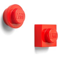 Zavvi ES|LEGO Magnet Set - Red Zavvi ES|LEGO Magnet Set - Red