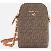 MyBag MICHAEL Michael Kors Womens Jet Set Charm Phone Cross Body Bag Brown