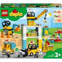 LEGO DUPLO Tower Crane & Construction Vehicle Toys (10933)