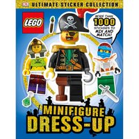 Zavvi ES|DK Books LEGO Minifigure Dress-Up Ultimate Sticker Collection Paperback Zavvi ES|DK Books LEGO Minifigure Dress-Up Ultimate Sticker Collection Paperback