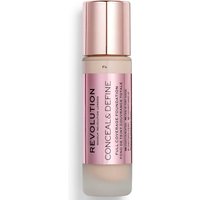 Look Fantastic Makeup Revolution Conceal Define Foundation Various Shades F4