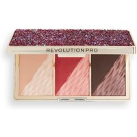 Revolution Pro Crystal Luxe Face Palette - Berry Flush