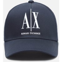 Armani Exchange, Armani Exchange Men's Big Logo Baseball Hat - Dark Teal/Navy Armani Exchange, Armani Exchange Men's Big Logo Baseball Hat - Dark Teal/Navy