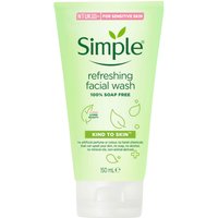 Simple Kind to Skin Face Wash Refreshing 150ml