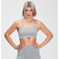 Myprotein UK MP Women's Training Sports Bra - Grey Marl