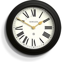 Newgate, Newgate Chocolate Shop Clock - Black Newgate, Newgate Chocolate Shop Clock - Black