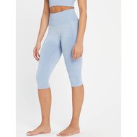 Image of Myprotein MP Women's Composure Seamless Capri Leggings - Blue Sky - L