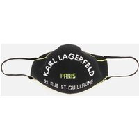 Karl Lagerfeld, Karl Lagerfeld Women's Rsg Knit Face Mask Line - Black Karl Lagerfeld, Karl Lagerfeld Women's Rsg Knit Face Mask Line - Black