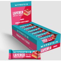 Myprotein UK MyProtein Myprotein Layered Bar - 12 x 60g - Strawberry