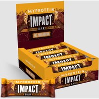 Barre protéinée Impact - 12Barres - Caramel et Cacahuete