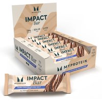 Myprotein UK MyProtein Impact Protein Bar - 12 x 64g - Dark Chocolate Sea Salt