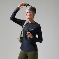 Women's 24/7 Long Sleeve Crew Base Layer - Black
