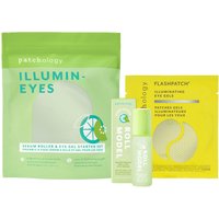 Patchology Roll Model Brightening Roll On Eye Serum and Illuminating Eye Gel Kit
