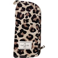 The Flat Lay Co. Standing Brush Case - Leopard Print