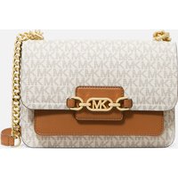 MICHAEL Michael Kors, MICHAEL Michael Kors Women's Heather Large Shoulder Bag - Vanilla/Acorn MICHAEL Michael Kors, MICHAEL Michael Kors Women's Heather Large Shoulder Bag - Vanilla/Acorn
