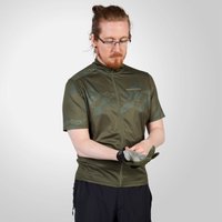 Endura Men's Hummvee Ray S/S Jersey - Olive Green | Extra 10% off first order.