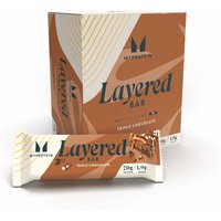 Myprotein UK MyProtein Myprotein Layered Bar - 6 x 60g - Triple Chocolate Fudge
