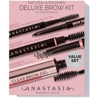 Anastasia Beverly Hills Natural and Polished Deluxe Kit (Various Colours) - Dark Brown