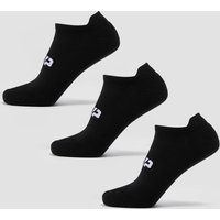 Myprotein UK MP Unisex Trainer Socks (3 pack) - Black