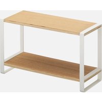 Yamazaki, Yamazaki Tosca 2 Tiered Kitchen Rack - White Yamazaki, Yamazaki Tosca 2 Tiered Kitchen Rack - White