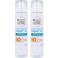 Garnier Ambre Solaire Over Makeup Super UV Protection Mist SPF50 75ml Duo