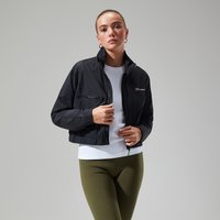 Women's Urban Cropped Co-ord Wind Jacket - Black
