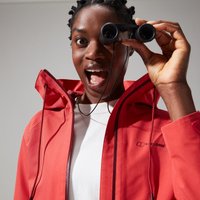 Womens Highraise Jacket - Red