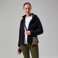 Womens Darria FZ Hooded Jacket - Black
