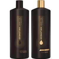 Sebastian Professional Dark Oil Shampoo and Conditioner Super Size Regime Bundle
