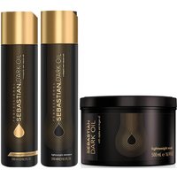 Sebastian Professional Dark Oil Shampoo, Conditioner and Mask Regime Bundle