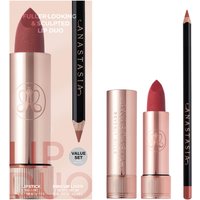 Anastasia Beverly Hills Fuller Looking and Sculpted Lip Duo Kit (Various Shades) - Sugar Plum Matte Lipstick & Raisin Lip Liner